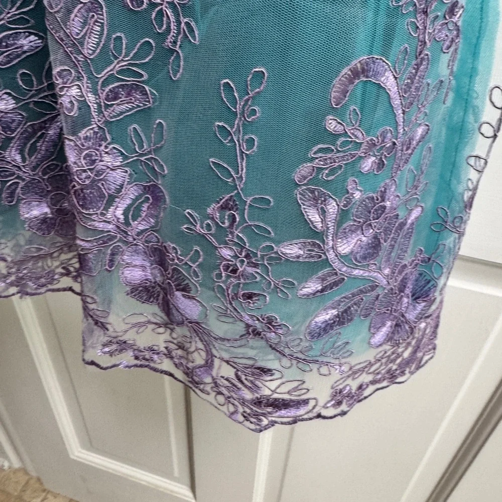 NWOT CUSTOM MADE Girls Size 6 Ariel Little Mermaid Inspire Costume Pretend Dress